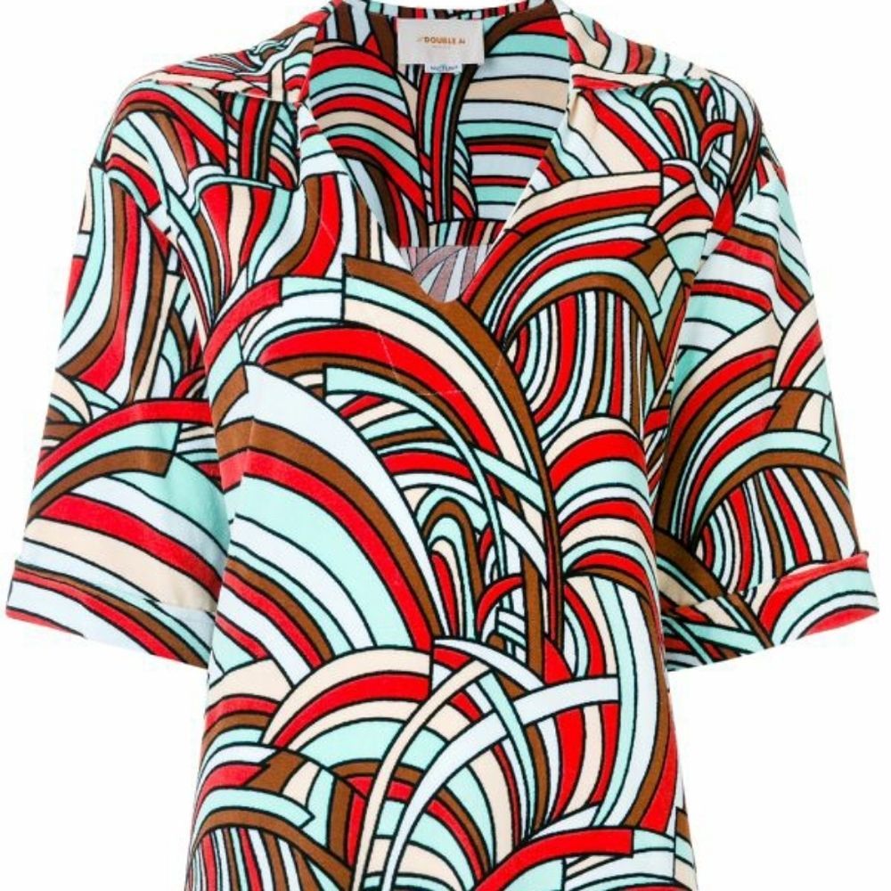 La Doublej Onde Terry Tshirt Sz M